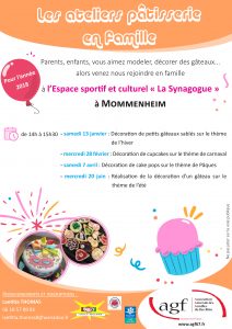 Les ateliers pâtisserie en famille