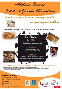 Atelier cuisine « Petits et grands marmitons »