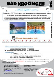 Sortie aux thermes de Bad-Krozingen