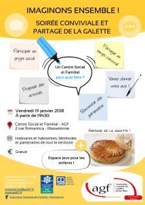 Soirée conviviale et partage de la galette