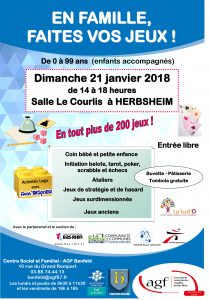 En famille, faites vos jeux !
