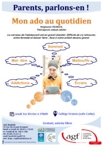 « Mon ado au quotidien »