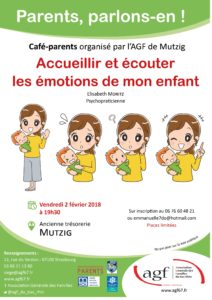 « Accueillir et écouter les émotions de mon enfant »
