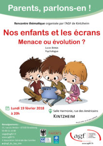 « Nos enfants et les écrans, menace ou évolution ? »