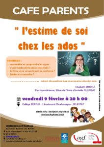 « L’estime de soi chez les ados »