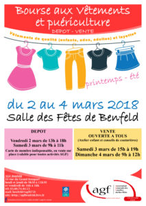 Bourse aux vêtements printemps-été