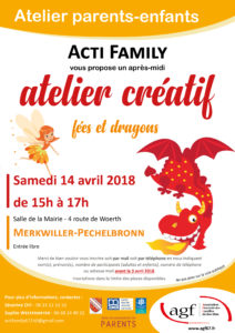 Atelier créatif fées et dragons 