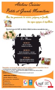 Atelier cuisine « Petits et grands marmitons »