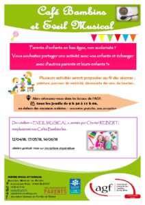 Atelier éveil musical