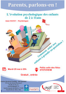 L’évolution psychologique des enfants de 2 à 11 ans