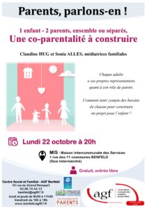 1 enfant – 2 parents, ensemble ou séparés, Une co-parentalité à construire