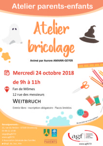 Atelier bricolage parents-enfants