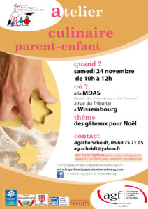 Atelier culinaire « des gâteaux pour Noël »