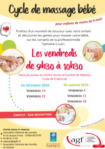 Atelier massage bébé 