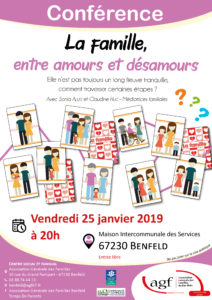 Conférence « La famille, entre amours et désamours »