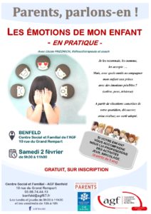 Café parents « Les émotions de mon enfant »