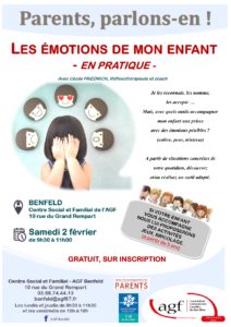 Café parents « Les émotions de mon enfant »