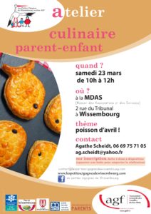 Atelier cuisine « poisson d’avril »