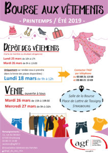 Bourse aux vêtements printemps/été