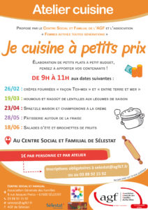 Atelier « Je cuisine à petits prix »