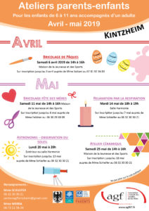 Atelier bricolage « fête des mères »