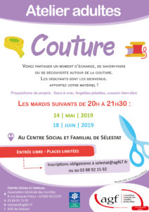 Atelier adultes de couture