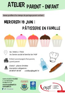 Atelier pâtisserie en famille