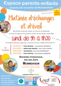 Lieu d’écoute parents-enfants : action spécifique « médiation animale »