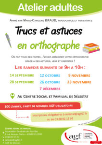 Trucs et astuces en orthographe (adultes)