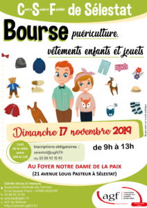 Bourse puériculture, vêtements enfants et jouets