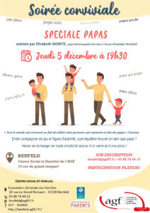 Soirée conviviale « Spéciale papas »