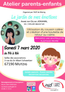 Atelier Parents-Enfants “Le jardin des émotions”