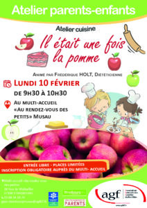 Atelier parents enfants « Il était une fois la pomme »