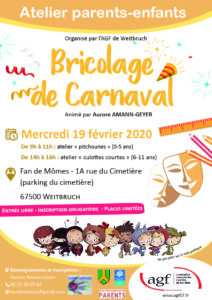 Bricolage de Carnaval