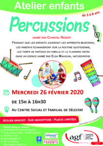 Atelier « Percussions »