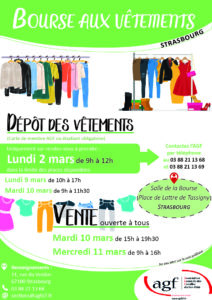 Bourse aux vêtements à Strasbourg