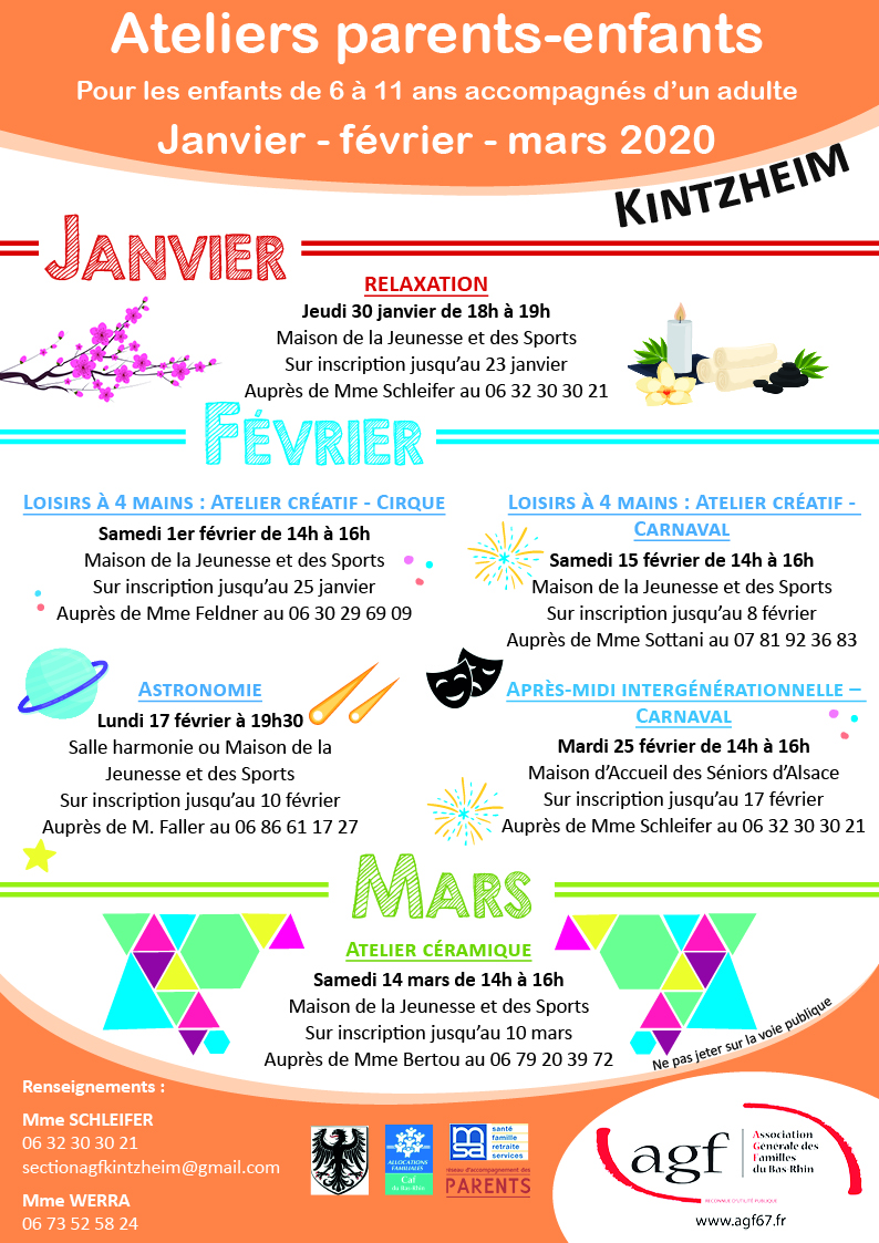 Atelier Parents Enfants Kintzheim Atelier Parents Enfants Kintzheim