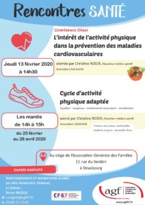 Début du Cycle d’activité physique adaptée