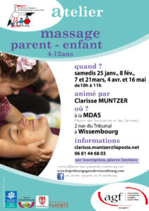 Atelier massage parent-enfant