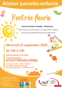 Atelier “Rentrée fleurie”