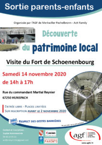 Atelier découverte du Patrimoine au Fort de Schœnenbourg