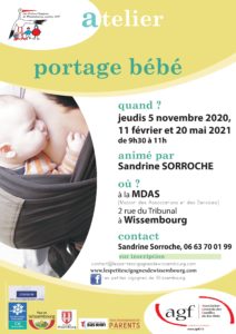 Atelier portage bébé