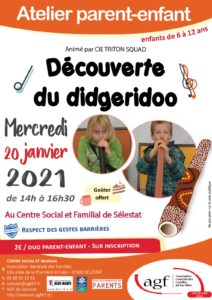 Atelier « Découverte du didgeridoo » (6-12 ans)