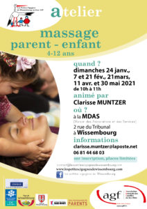 Atelier massage parents-enfants