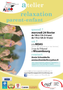 Relaxation parent/enfant pour les 6-10 ans