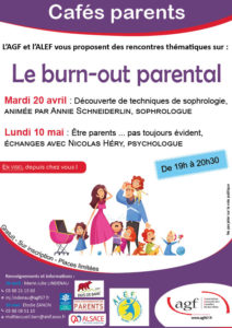 Café parents « Burn-out parental et techniques de sophrologie »
