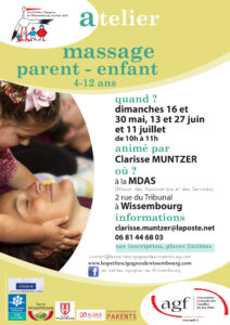 Atelier “Massage parent-enfant” (4-12 ans) Partie 2