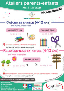 Ateliers parents-enfants “Créons en famille”