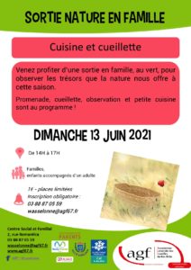 Sortie nature en famille : “Cuisine et cueillette”