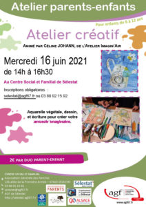 Atelier parents-enfants : “Atelier créatif”